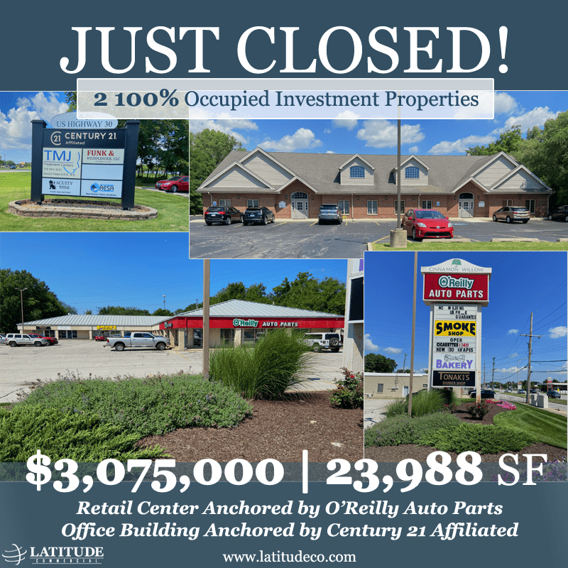 Buyer representation for office and retail investment properties in Crown Point, IN