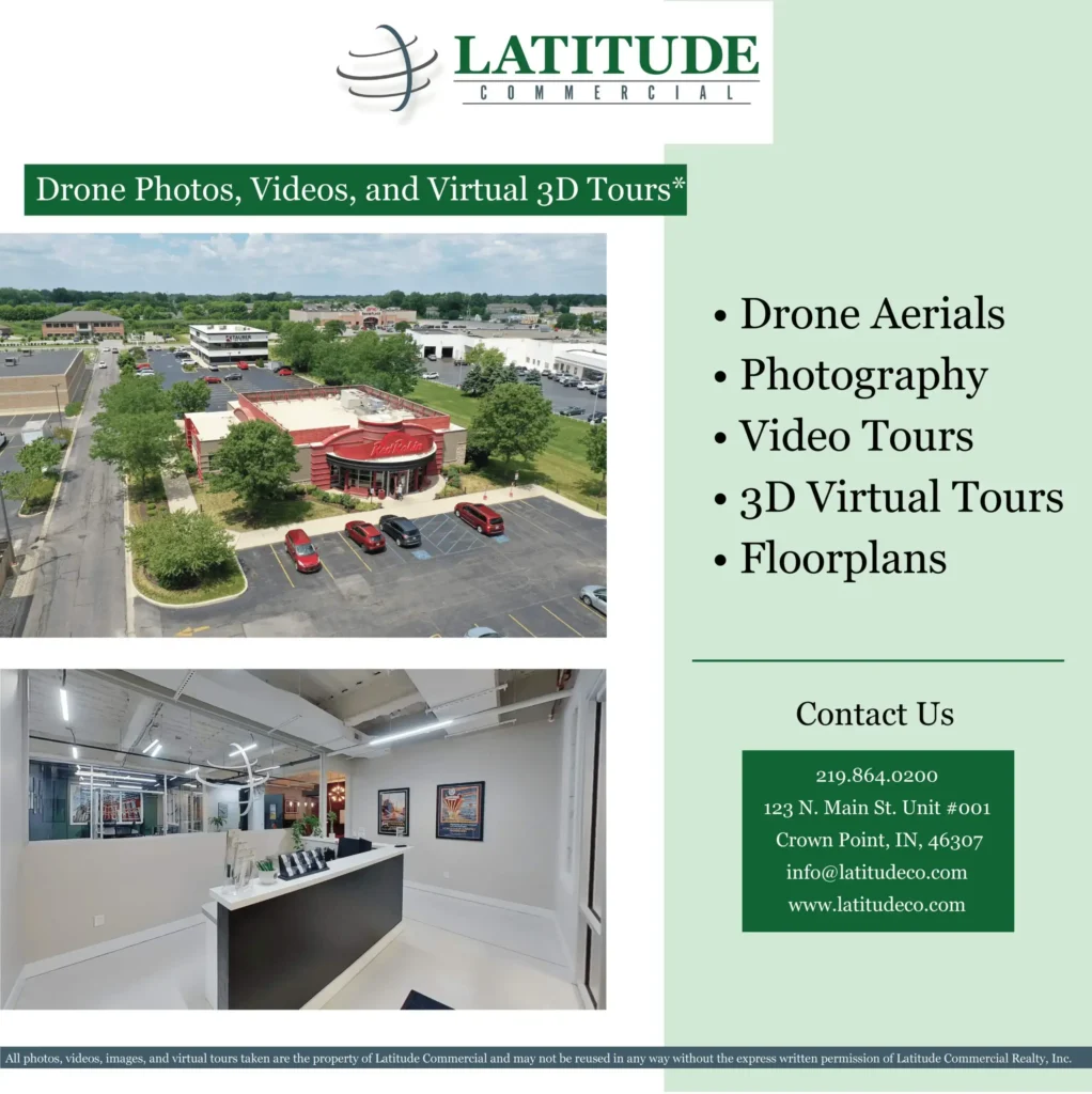 Drone Photography and Matterport 3D Tour services Indiana, Illinois