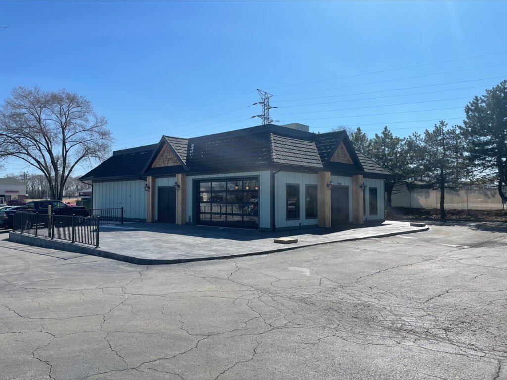 Coffee shop lease for retail space in Crown Point, IN